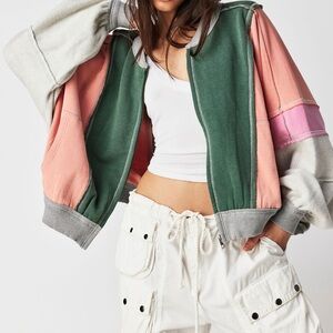 We the Free “starburst” bomber (free people)